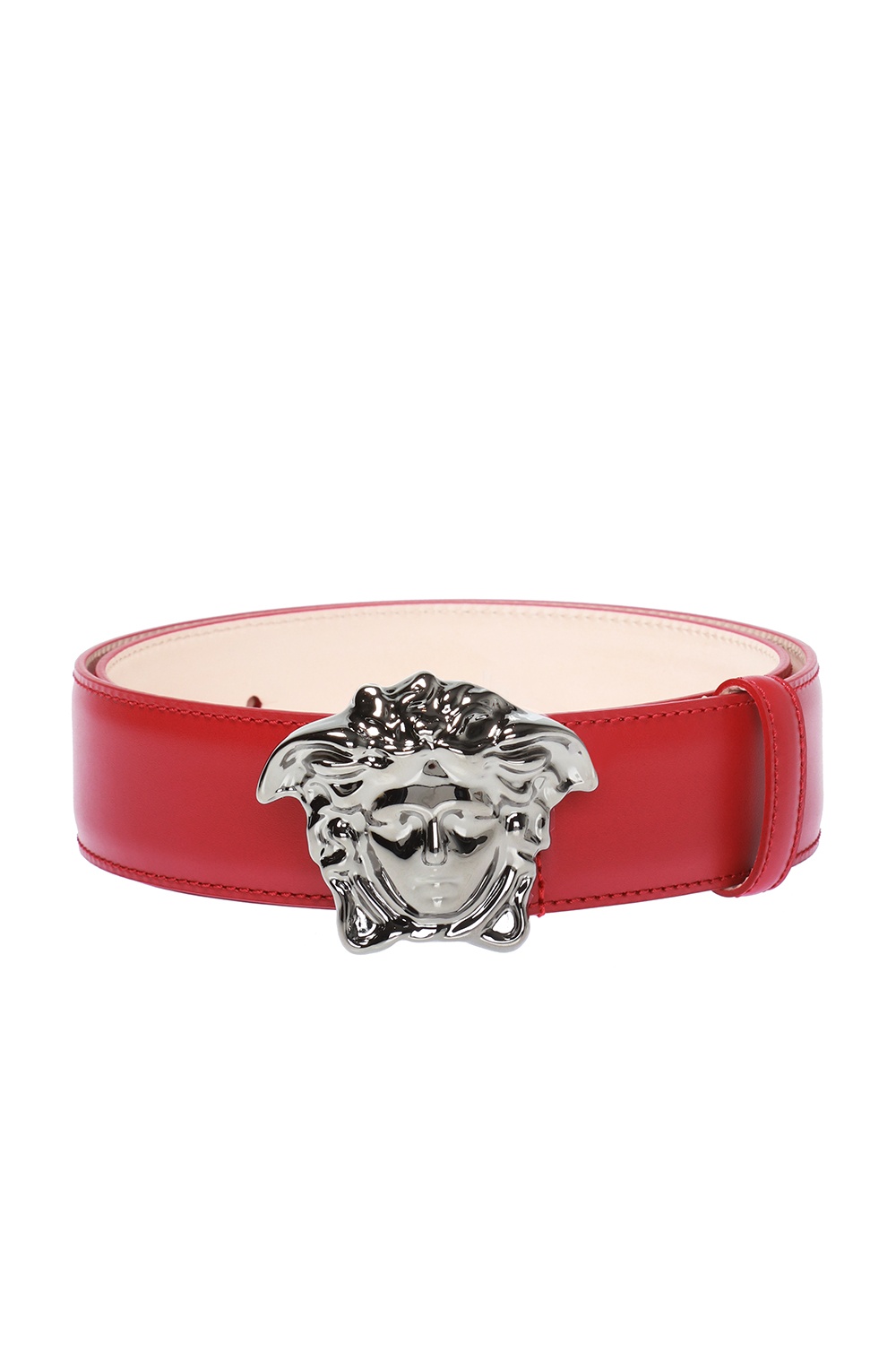 Red Medusa head buckle belt Versace IetpShops Afghanistan